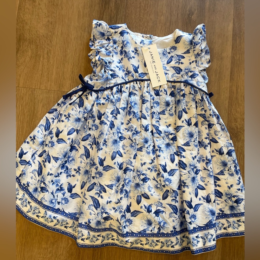 NWT Janie and Jack dress size 12-18mo.